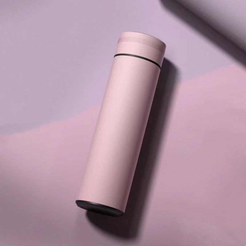 Portable Intelligent Temperature Display Stainless Steel Insulation Cup - Pinky Roads