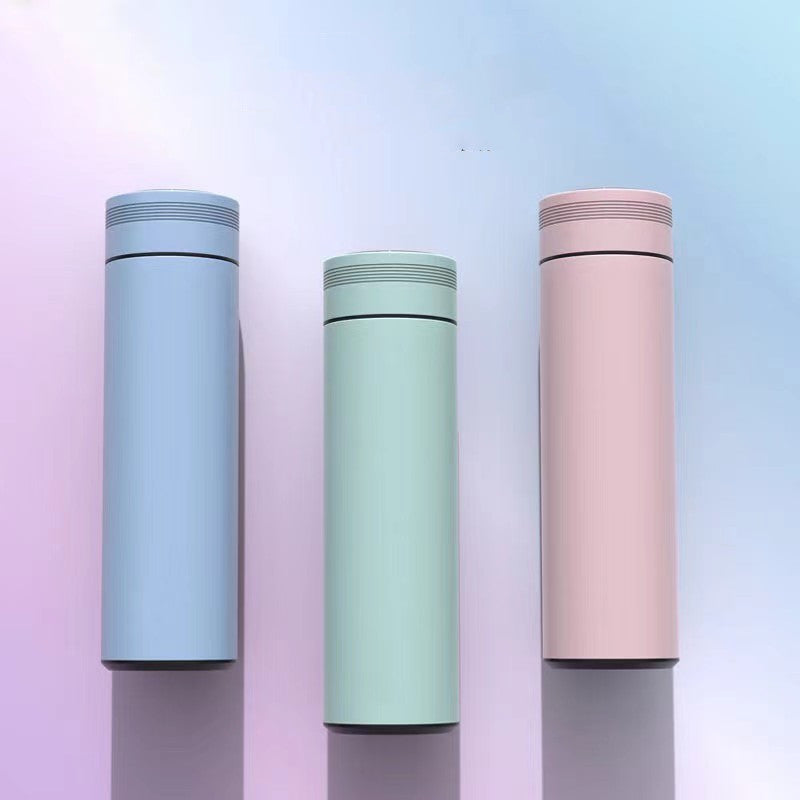 Portable Intelligent Temperature Display Stainless Steel Insulation Cup - Pinky Roads